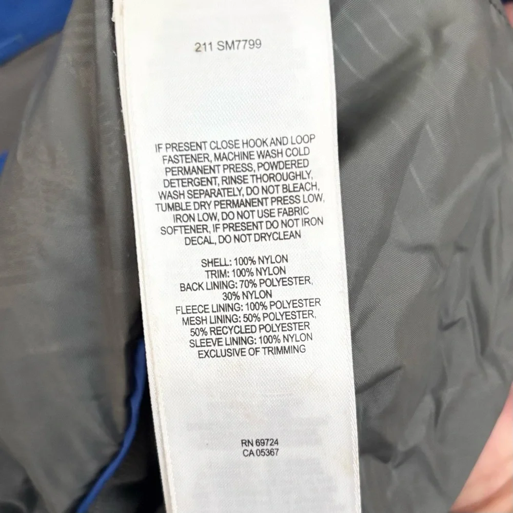 Columbia Men’s XL Waterproof Rain Jacket Blue Gray Outdoor Shell - Picture 8 of 16